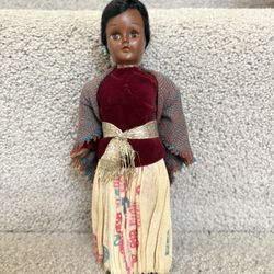 Vintage Native American Souvenir Doll