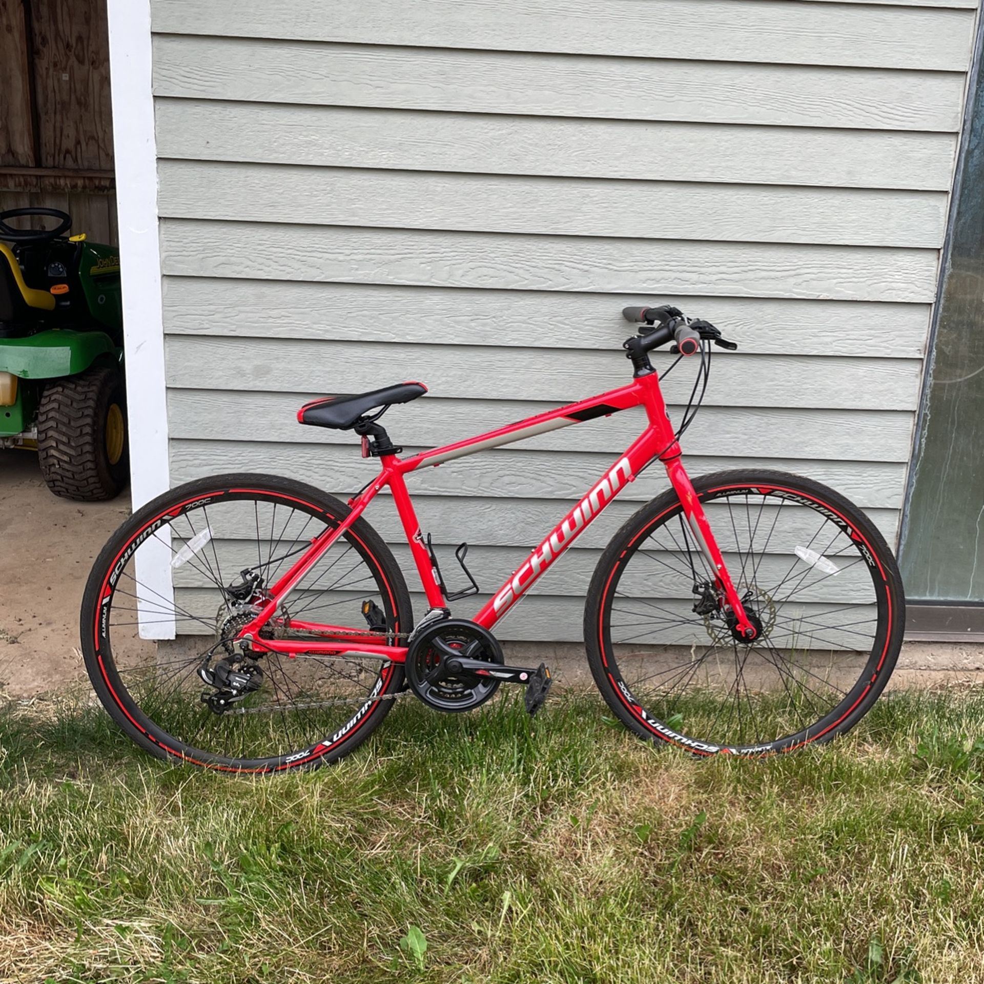 Red Schwinn Kempo Hybrid Bike for Sale in West Linn OR OfferUp