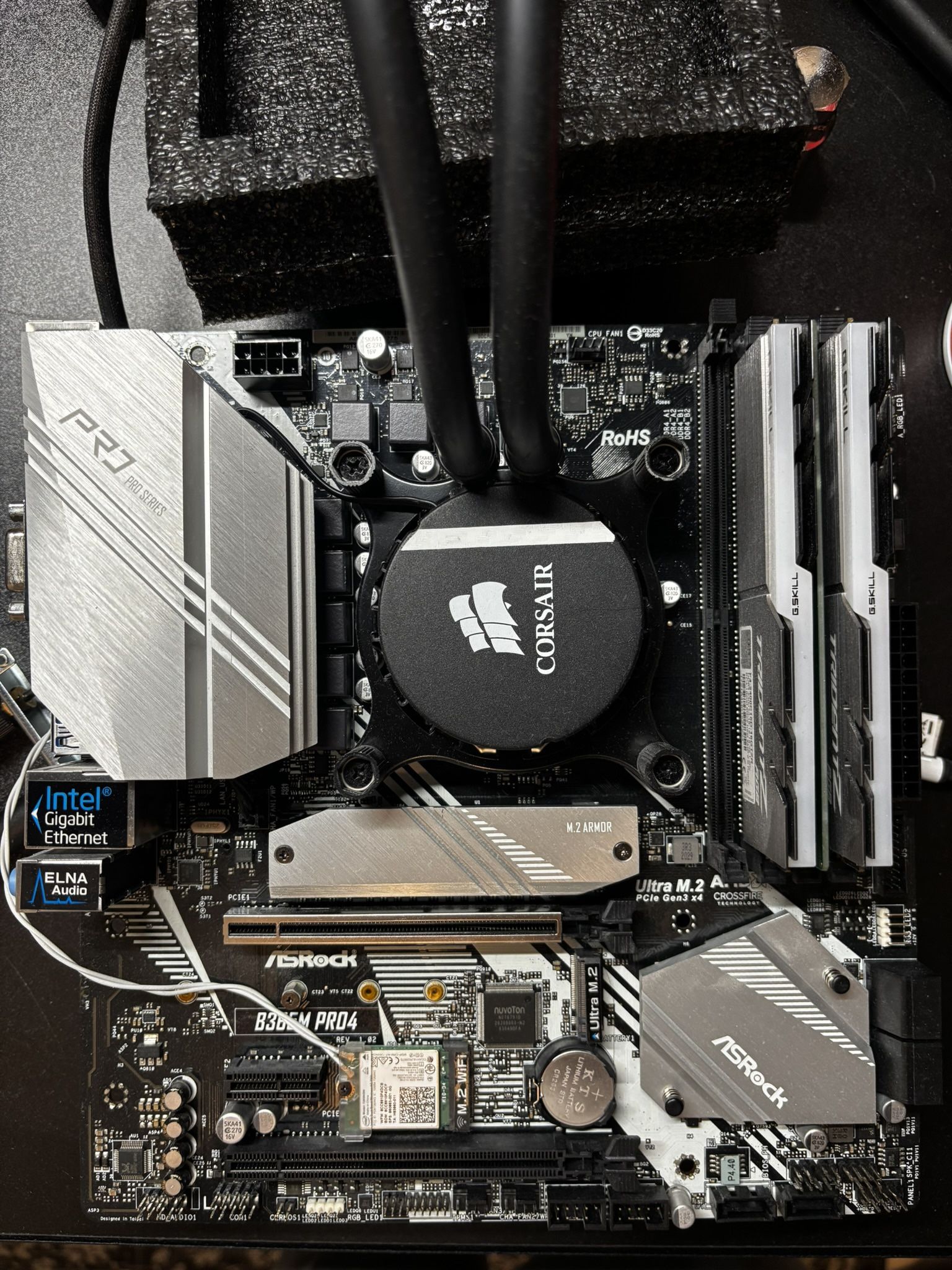 Full Gaming PC Combo – i7-9700, RTX 3060, 24GB RAM, AIO Cooler, SSD, PSU – Ready to Build