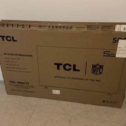 TCL Roku Smart Tv 50”