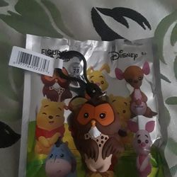 Disney Owl Series 28 Figural Collectable New Bag Clip Keyring