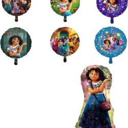7 pcs Mirabel Encanto Foil Balloon