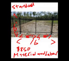 Fence ang gates