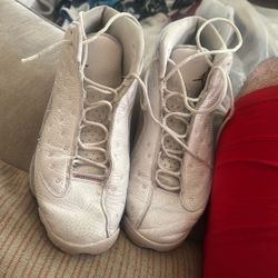 Air Jordan 1 Retro High – White/Red – Size 13 (Used)