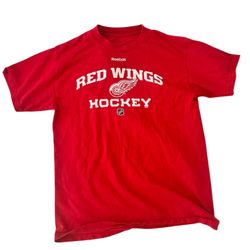 Reebok Detroit Red Wings Short Sleeve 