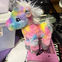 Stuffed Build A Bear Unicorn