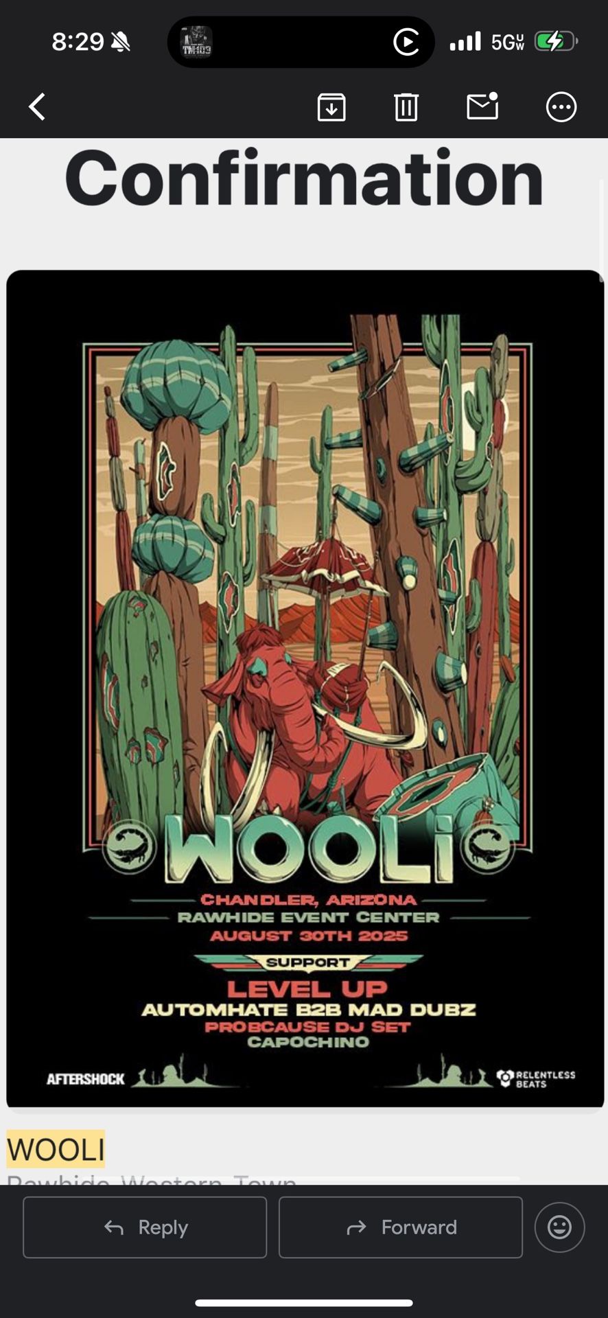 WOOLI VIP ticket For SALE