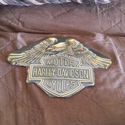 Harley Davidson Sheet Metal Sign