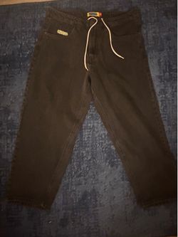 Empyre baggy fit jeans size 32 with white strings