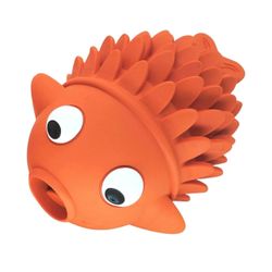 Blowfish Food Dispensing Dog Toys, Dog chew Toys, Teeth Cleaning Dog Toys, Dog Treat Balls, Natural