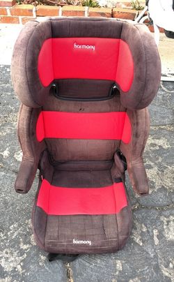 BLACK & RED HARMONY BOOSTER SEAT