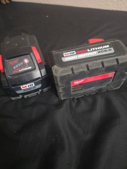 Milwaukee 6.0 batteries