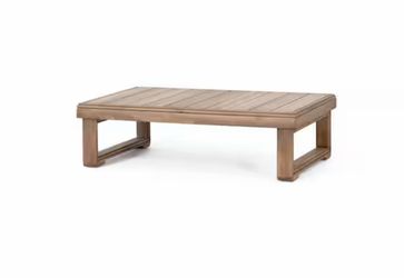 Kashton Brown Wash Outdoor Patio Coffee Table