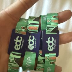 EDC SUNDAY VIP Wristbands For Sale 
