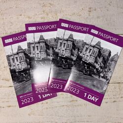 San Francisco 1 Day Municipal Railway Passport (Four Total)