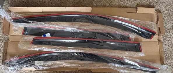 Window Visors Rain Guards Set of 4