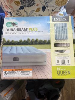 NEW IN BOX – Intex Dura-Beam Plus Queen Air Mattress 14
