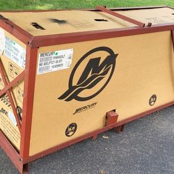 Mercury Outboard shipping crate