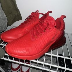 Nike Air Max 270 “Triple Red” - Size 10