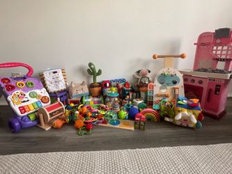 Toys from newborn to two years old