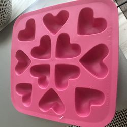 Pink Silicone Mold