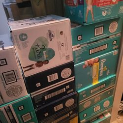 Pampers Diapers Box $25