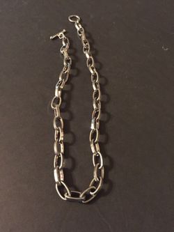 Silver necklace
