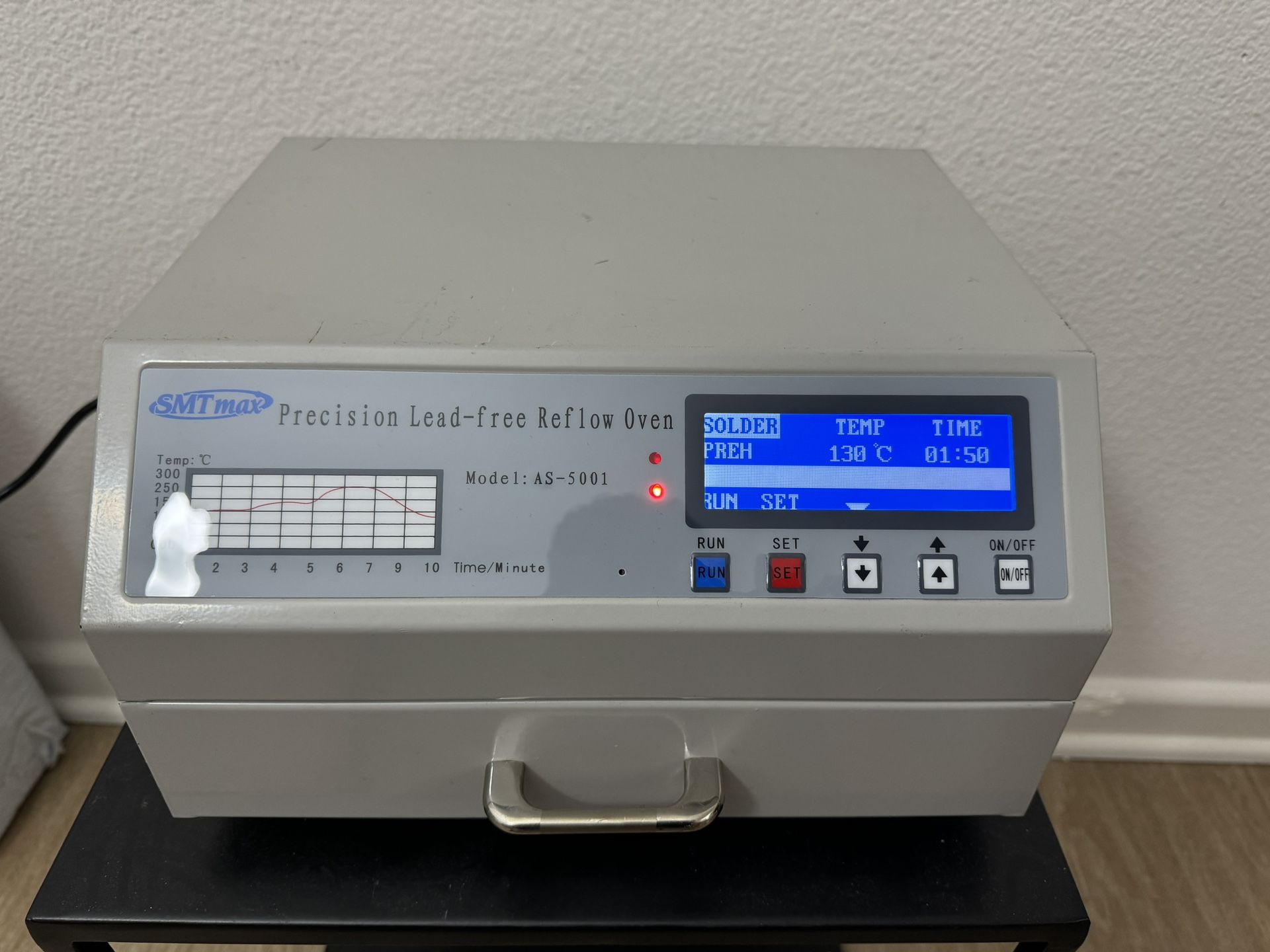 SMT max Precision lead free reflow oven Model: AS-5001