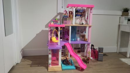 Like Brand New-Barbie Dreamhouse-Still fully assembled in girls room! Excellent condition.