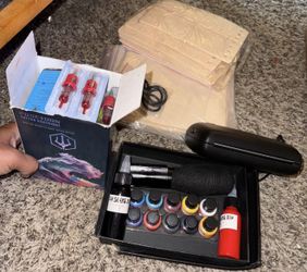 Beginner Tattoo Set up with tattoo gun
