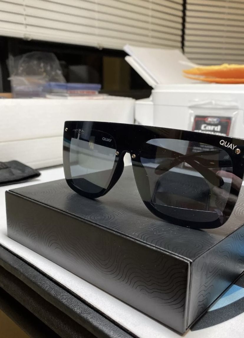 Quay Australia Jaded Shield Sunglasses
