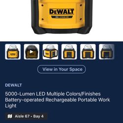 dewalt light