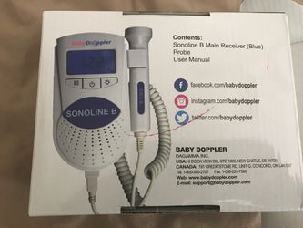 The Official BabyDoppler® Sonoline B Fetal Doppler (Blue)