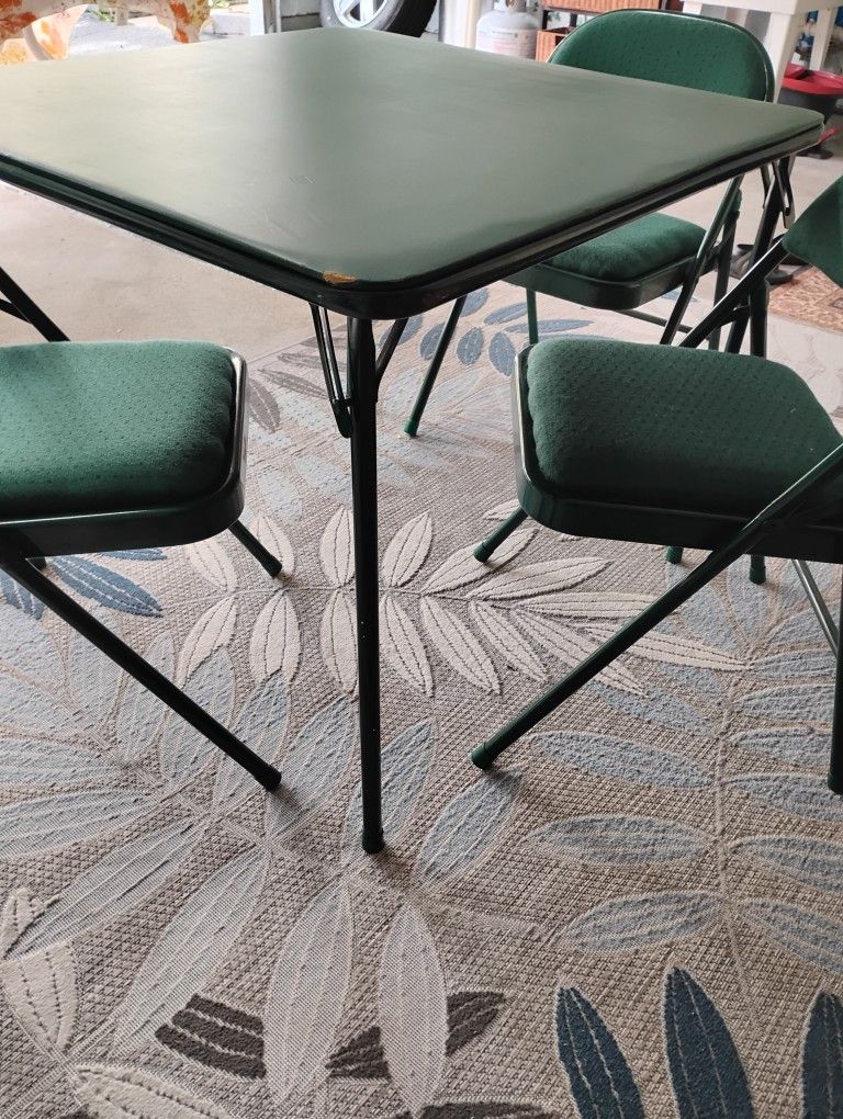 Table and Chairs