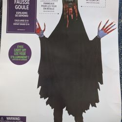 New Ghoul Costume Size L