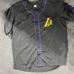Lakers City Edition inspired button up 11/18 Vs jazz 