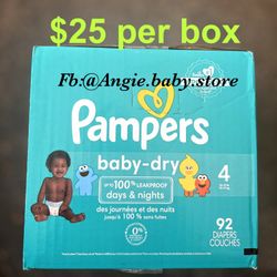Pampers Baby Dry Size 4