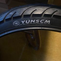 YUNSCM 20" Road Bike Tire 20 X 2.50 