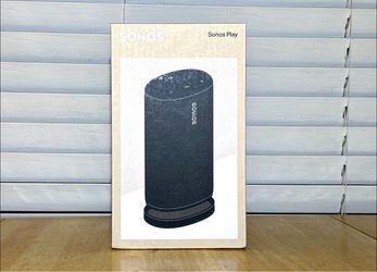 Sonos “PLAY” PORTABLE (Black) new product released this year!  Brand new sealed. Includes warranty.
