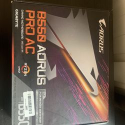B550 Aourus Pro AC Gaming Motherboard