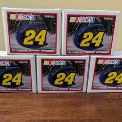 New NASCAR Jeff Gordon #24 Christmas Ornaments