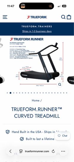 TRUEFORM Treadmills