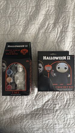 Michael Myers Figurine and Crochet