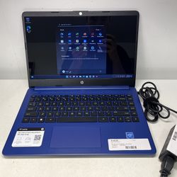 HP 14 Laptop, Intel Celeron N4020, 4 GB RAM, 64 GB Storage SSD WIN 11  