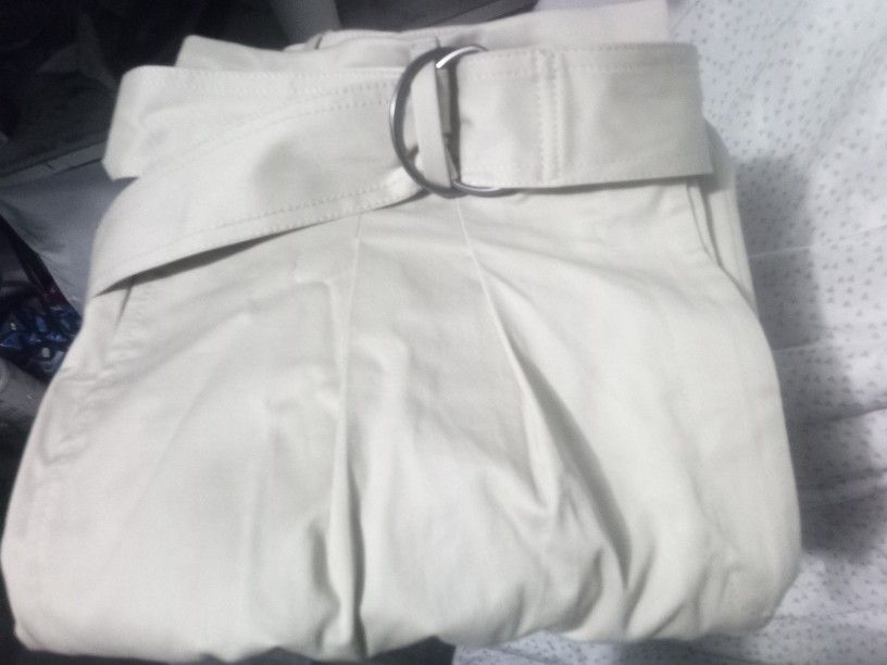 BANANA REPUBLIC WOMENS PLEATED WIDE LEG SLACKS