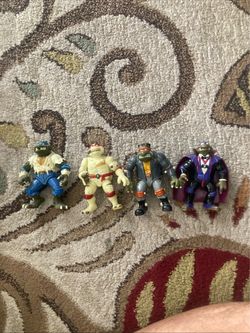 TMNT 1993 Universal Studios Monsters Mutant Ninja Turtles Vintage set of 4