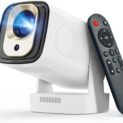 [Auto Focus&1080] Magcubic Mini Smart Projector with 4K Support, Portable Projector with Wifi and Bluetooth, 5W Speaker, Built in Apps, Voice Control