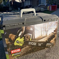 Ryobi 2 Cycle 16” Gas Chainsaw