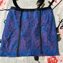 Blue/Pink Women’s Skirt