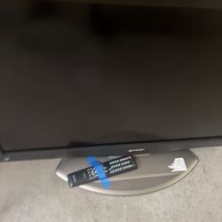 32 Inch Hd Sharp Tv With Remote 